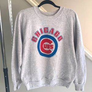 Chicago Cubs crew neck sweatshirt size Large